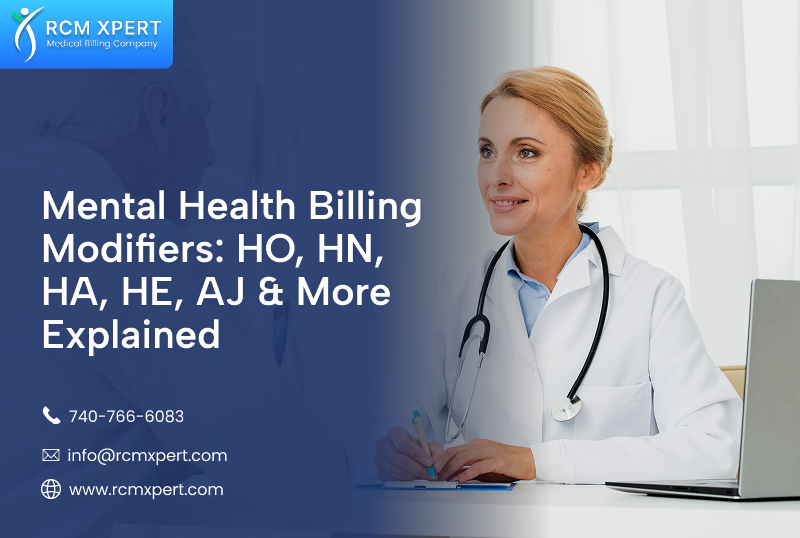 Mental Health Billing Modifiers: HO, HN, HA, HE, AJ & More Explained