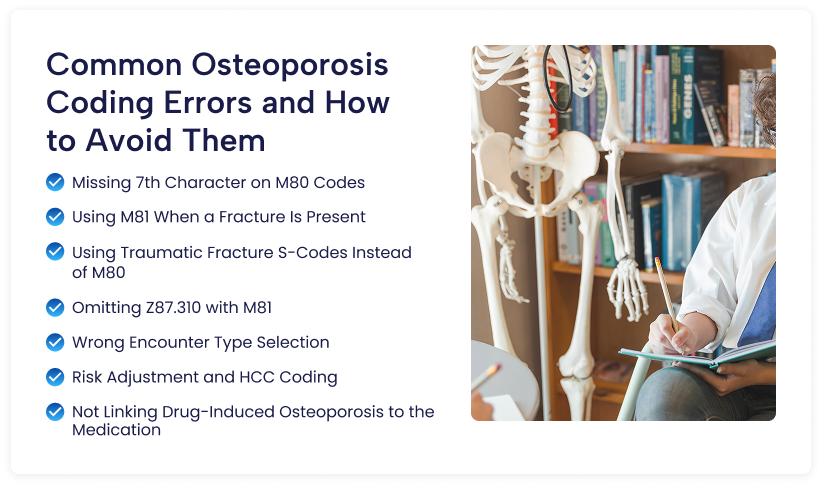 Common Osteoporosis Coding Errors and How to Avoid Them
