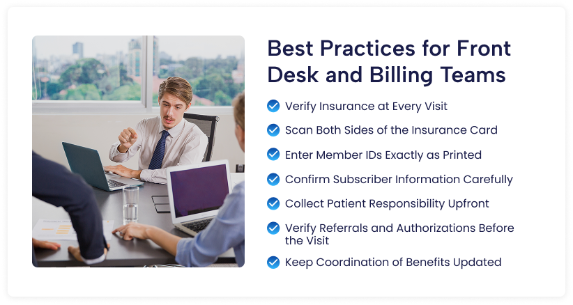 Best Practices for Front Desk and Billing Teams