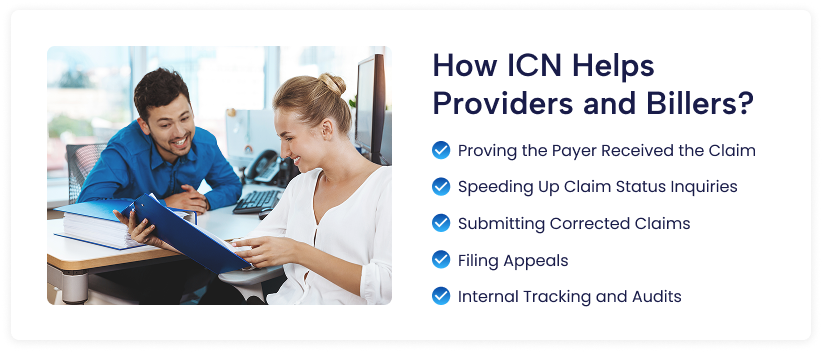 how ICN helps providers track claims, submit corrections, and speed up claim status inquiries