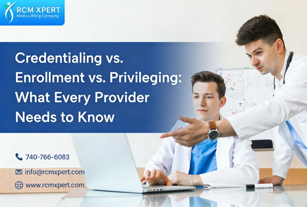 Credentialing vs. Enrollment vs. Privileging: What Every Provider Needs to Know